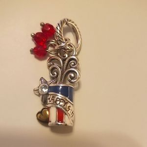 Brighton Happy 4th of July Fireworks Patriotic Heart Charm